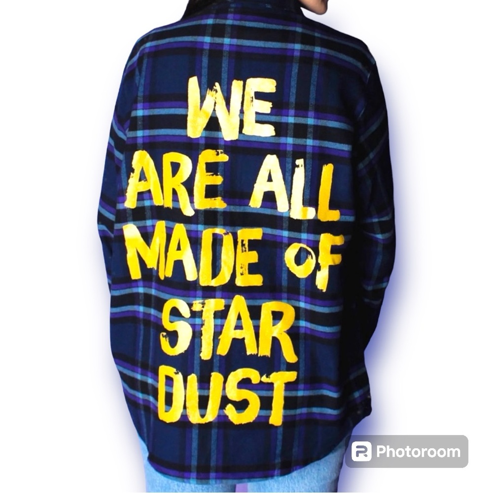 Rare! Cakeworthy x Disney Wish Stardust Flannel Shirt from Cakeworthy